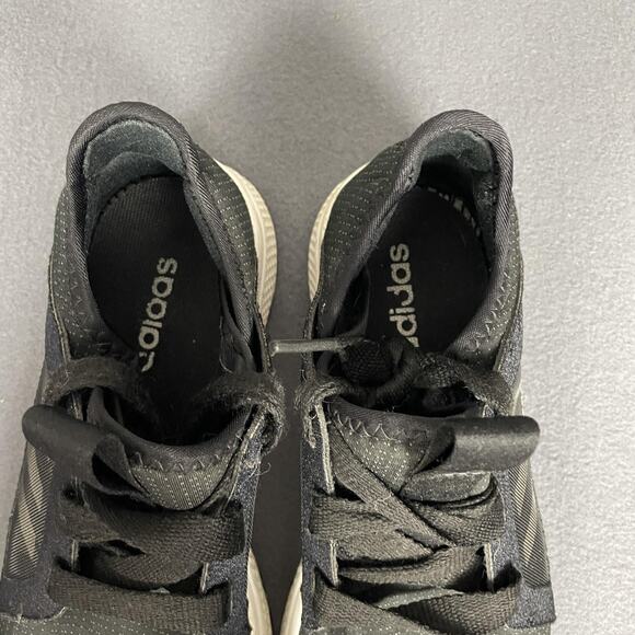 Adidas Edge Lux Bounce Running Shoes Womens Size 7.5 Black White Gum Athletic - Picture 6 of 14